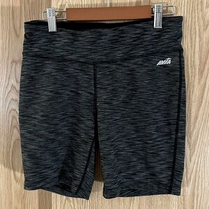 Avia Charcoal Black Stretch Jogging Yoga Workout Shorts